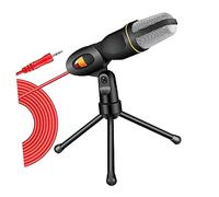 Computer Microphone Stand Tripod Black Metal Plastic Hands-free Adjustable | Home Recording, Podcasting Setup, Voice-over Use, People Who Love Singing, Interesting Practical Design