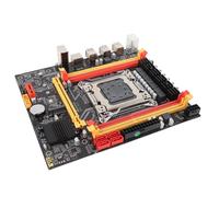 Computer Motherboard with X79 Chipset, 4 DDR3 RAM Slot, 128GB Capacity, for E5 V1 V2, for I7 3th 4th Gen Processors, PC Gaming Motherboard Support 1066, 1333, 1600, 1866MHz
