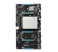 Computer Motherboards Fit For ETH79-X5 Mining Machine Motherboard Support 5GPU Slot Large Spacing DDR3 8G1600*1 Memory SATA With VGA Interface Set motherboards