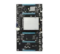 Computer Motherboards Fit For ETH79-X5 Mining Machine Motherboard Support 5GPU Slot Large Spacing MSATA 128GB SSD And DDR3 8G1600*1 Memory KIT Set Mining motherboards
