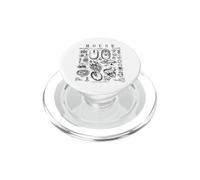 Computer Mouse Gamer Geek Vintage IT PC Patent Print PopSockets PopGrip for MagSafe