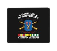 Computer Mouse Mat 196th Light ry Brigade Vietnam Veteran Mouse Mat Laptop