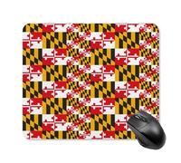 Computer Mouse Mat Maryland State Flag Mouse Mat Home 25x30cm