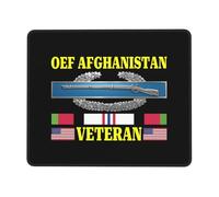 Computer Mouse Mat OEF Afghanistan CIB Combat ry Badge Gaming Mousepad
