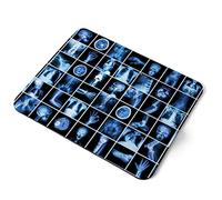 Computer Mouse Mat Pad - X-Ray CT Scan Doctor Nurse Hospital Home Office PC Desk Accessory Flexible Fabric Top Large 5mm Laptop Desktop Printed Art Ergonomic #46477