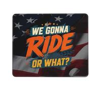 Computer Mouse Mat We Gonna Riding Or What Leather Mouse Mat Home 25x30cm