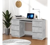 Computer Office Desk Table Workstation Home Storage Cupboard Cabinet w/ Drawers