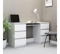Computer Office Desk Table Workstation Home Storage Cupboard Cabinet w/ Drawers