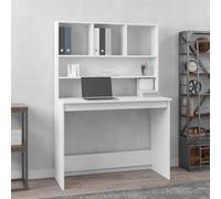 Computer Office Desk Table Workstation Home Storage Cupboard Cabinet w/ Shelves