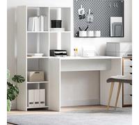 Computer Office Desk Table Workstation Home Storage Cupboard Cabinet w/ Shelves