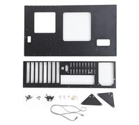 Computer Open Chassis Rack Sturdy Structure ATX M ATX ITX | Neat cable routing Computer Motherboard Shelf Rack DIY builds rear panel access triangular fixing plate