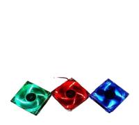 Computer parts For AKASA 80*80*25MM Led Cooling Fan | For DC12V 1.4W DFS802512M Computer Case 3pin(Blue LED)
