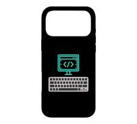 Computer PC Terminal Code Programmer Joke Coding Hacker Meme Case for iPhone 17 Pro Max