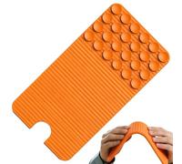 Computer Phone Mount | Anti-Slip Desk Mobile Bracket | Silicone Suction Cup Phone Mount - for Shower Gym Office Video Calls Work Tablet Laptop PC Monitor Window Tile