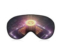 Computer Processor with Magic Light Eye Mask, Side Sleeping Mask Light Blindfold Sleeping Mask Nose Pad and Elastic Band for Children Women and Men