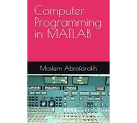 Computer Programming in MATLAB