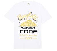 Computer Programming Spaghetti Code Programmer Comfort Colors Adult Heavyweight T-Shirt