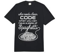 Computer Programming Spaghetti Code Programmer Comfort Colors Adult Heavyweight T-Shirt