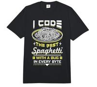 Computer Programming Spaghetti Code Programmer Comfort Colors Adult Heavyweight T-Shirt