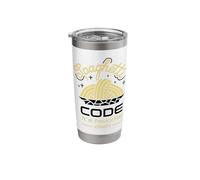Computer Programming Spaghetti Code Programmer Stainless Steel Insulated Tumbler