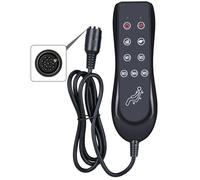 Computer Recliner Remote Handset Controller Replacement, for Vinsetto Massage Office Chair, 8 Pin Female Plug, Black
