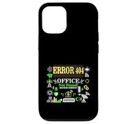 Computer remote Work IT Humor Error 404 Office Not Found Case for iPhone 12/12 Pro