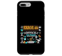 Computer remote Work IT Humor Error 404 Office Not Found Case for iPhone 7 Plus/8 Plus