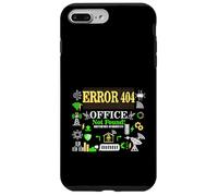 Computer remote Work IT Humor Error 404 Office Not Found Case for iPhone 7 Plus/8 Plus