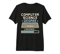 Computer Science Degree Loading Computing Computer Engineer Premium T-Shirt