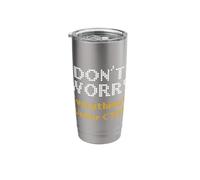 Computer Science Dont Worry Everything Under CTRL Programmer Stainless Steel Insulated Tumbler