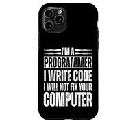 Computer Science IT Support Computer Programming Languages Case for iPhone 11 Pro