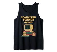 Computer Science Squad Binary Code Vintage PC Tank Top