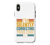 Computer Science Teacher Coding Instructor Programmer Case for iPhone X/XS