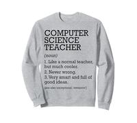 Computer Science Teacher Job Definition Personalized Funny Sweatshirt