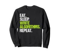 Computer Scientist Eat Sleep Routine Sweatshirt