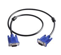 Computer Screen Cable - Premium VGA Video Connector, Anti-Interference Display Lead | Durable Portable Cord For Desktop Laptop Projector Displays, Smooth Picture Output, Easy Plug And Play Setup