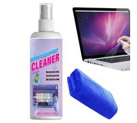 Computer Screen Cleaner,with Wipe Safe Gentle 120ml,TV Screen Cleaner Spray Bottle - for Keyboard Mouse Headphones Monitor Phones Car