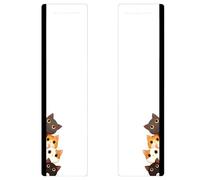 Computer Screen Memo Board, Desk Monitor Note Holder - Transparent Acrylic Side Panel For Screen | For Women Students Workers Office Studio Dorm Home Space Study