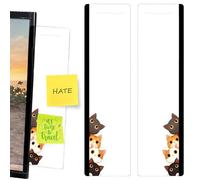 Computer Screen Memo Board, Office Monitor Notebook, Memo Board Side Mount on Screen - Office Studio Dorm Home Study Room Workers Women Men