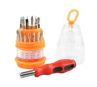 Computer Screwdriver Kit, 31-Piece Pagoda Set, Portable Repair Tools, Professional Durable Design for Electronics Maintenance Camera Glasses Phone Laptop Household Daily Use
