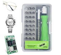 Computer Screwdriver Set - Portable Ergonomic Adjustable Tool Set | Jeweller's Screwdriver Set - For PC, Mobile Phone, Game Console, Watch, Glasses, Electronic Repair, Car, Truck, Everyday Device
