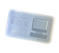 Computer Shape Silicone Mold for Epoxy Resin Soap and CandleMaking Lovely Computer Decoration