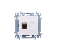 Computer Single RJ45 Cat.6 Simon 10 C61E.01/11