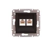 Computer Socket 2x Cat.5e UTP Without Frame Asfora EPH4400171