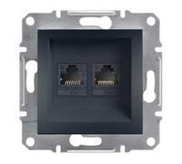Computer Socket 2x Cat.6 UTP Without Frame Asfora EPH4800171