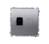 Computer Socket Single RJ45, Cat. Simon Basic BM61.01/21
