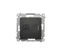 Computer Socket Single RJ45 Category Simon 54 D61.01/49