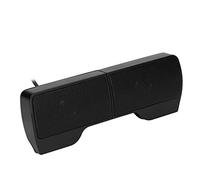 Computer Sound Bar USB Powered Laptop Speakers with Stereo Sound Wired Speaker with Screen Clip for Monitor Notebook Tablets TV