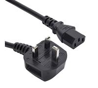 Computer Spares 3m UK Kettle Lead Computer Power Cable 3 Pin 240V Plug to IEC Connector C13 6A