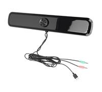 Computer Speaker with 3D Stereo Sound and Breathing LED Lights for Desktop and Laptop Use, Stylish ABS Material, Compact Size, 1 Unit